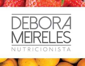 design gráfico feito para Débora Meireles Nutricionista em porto alegre